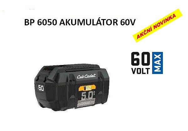 Cub Cadet BP 6050 akumulátor 60V